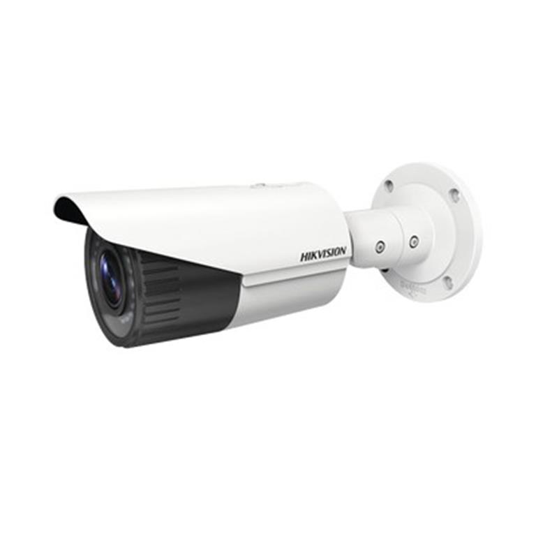 HIKVISION Δικτυακή κάμερα μεταλλική IP67 2MP Bullet Exir σταθερού φακού, λευκό χρώμα.