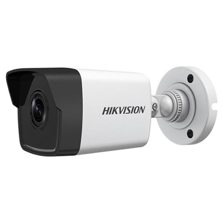 HIKVISION Δικτυακή κάμερα μεταλλική IP67 2MP Bullet μεταβλητού φακού, λευκό χρώμα.