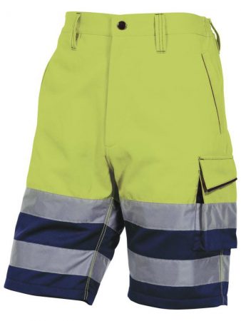 PHBER HIGH VISIBILITY WORKING BERMUDA IN COTTON / POLYESTER 37,20€